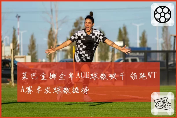 莱巴金娜全年ACE球数破千 领跑WTA赛季发球数据榜